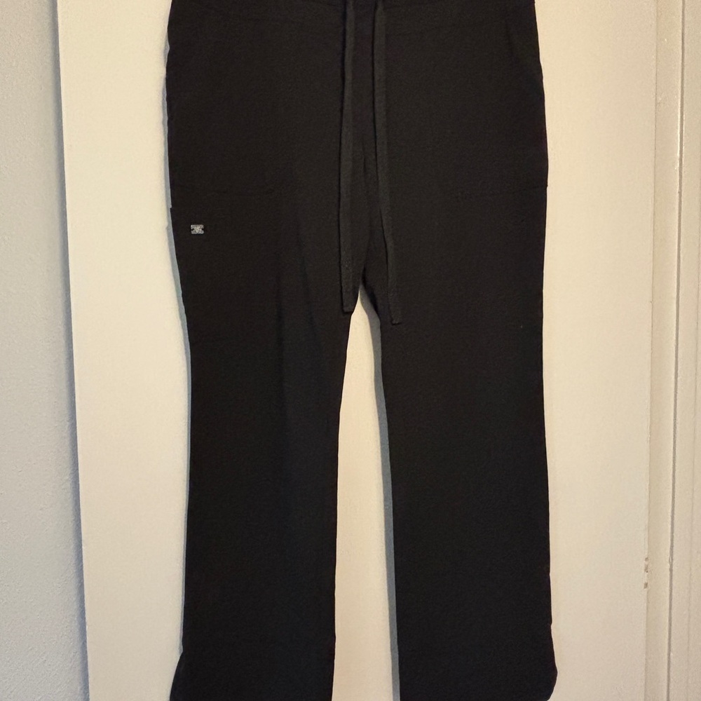 Grey's Anatomy Classic Black Scrub Pant by Barco Women’s